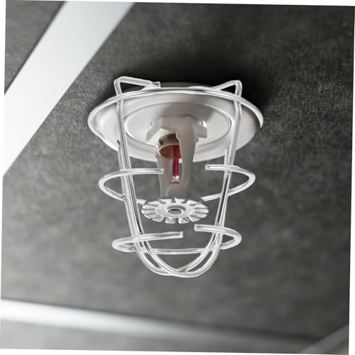 Protector de rociadores de techo inoxidable NUOBESTY jaula de protección integral 4 uds 5