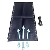 重力椅子の交換用生地 リクライニングチェアの修理布、反重力ラウンジの修理布、屋外の裏庭のビーチプールの芝生用 (Color : Navy Blue)