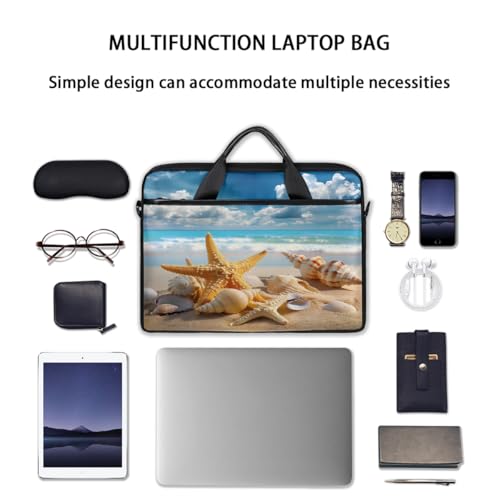 Funda para laptop 15 pulgadas con correa de hombro miniatura 7