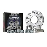 Spurverbreiterung System 3 SCC Distanzscheibe ALU 25mm für Opel Kadett C, C, C-COUPE, L, CITY, CARAVAN (Spurverbreiterung System 3) (Lk 100/4 NLB 57,1) (50mm pro Achse)