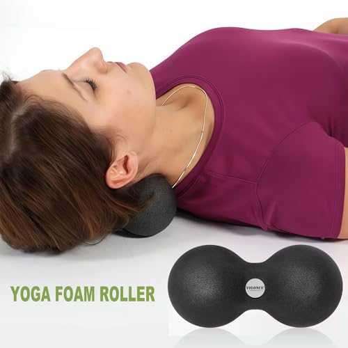 Faszienball Doppelball, Faszienball aus Schaumstoff, Selbstmassage-Ball für Faszien, Nacken und Rücken, tiefenwirksame Massage zur Entspannung der Muskeln