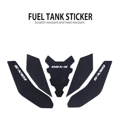 Stickers réservoir traction moto GSX-S750 autocollants antidérapants 2017-