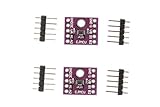 NOYITO TXS0102 2-Bit Bidirectional Voltage Level Converter I2C IIC Level Module (Pack of 2)