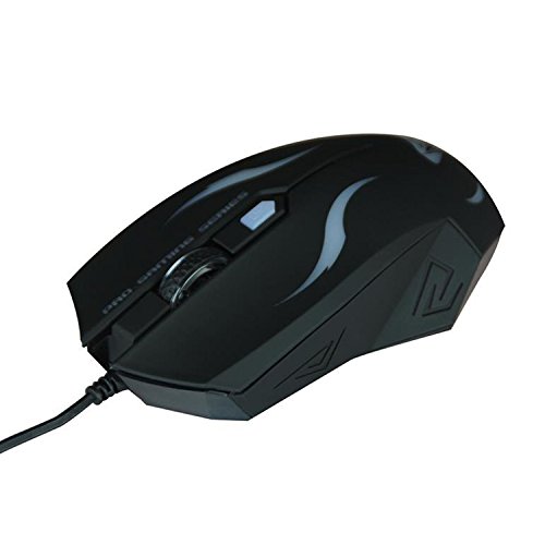 Media-Tech – Cobra Pro Battle – Full Size Gaming Mouse, Light Illumination, 800/1600/2400 CPI – vue 2