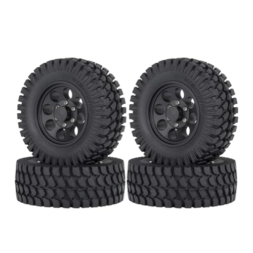 Jante et pneu en alliage beadlock de 3,9 cm à haute adhérence pour modèle réduit RC