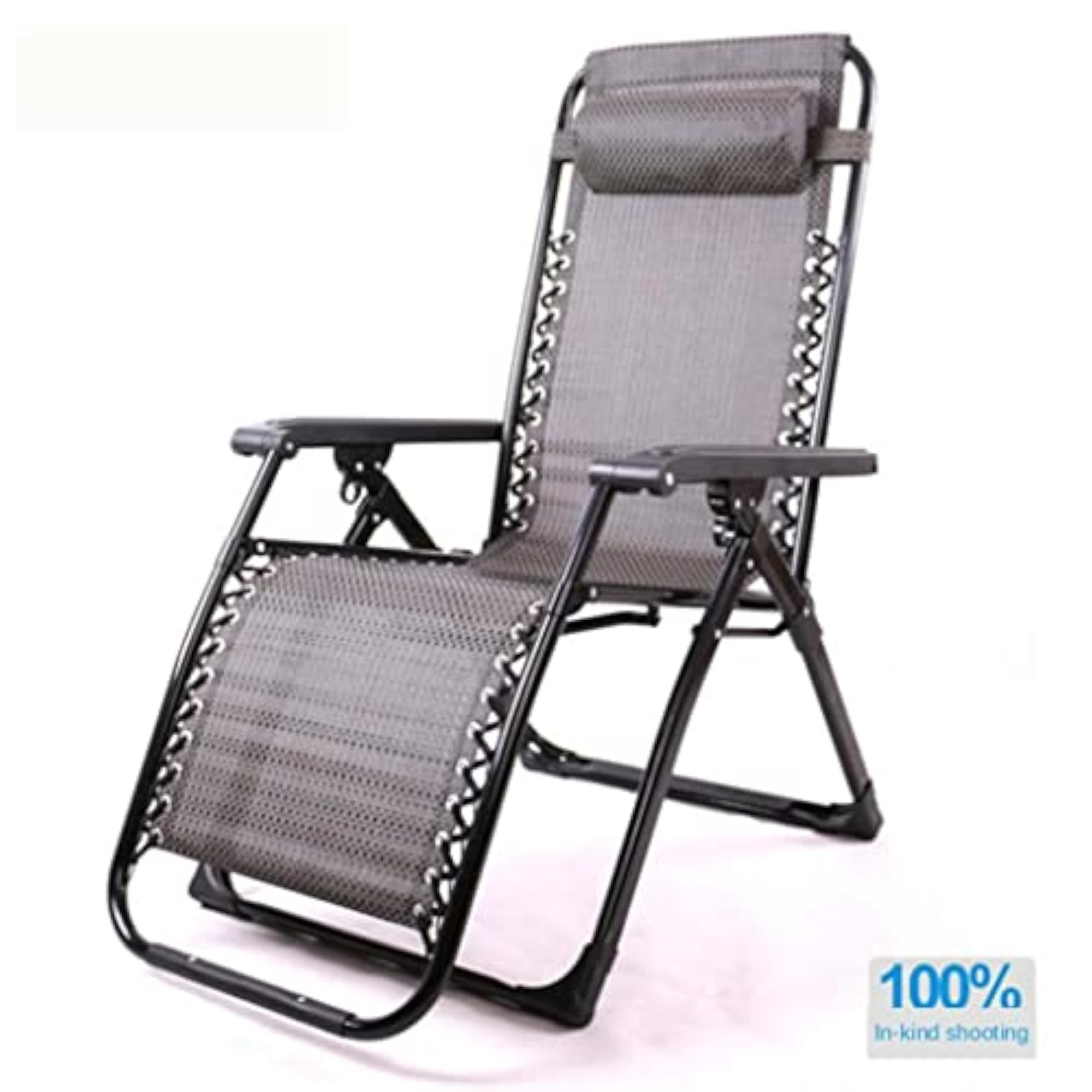 Wine Red Lounge Chair Folding Wicker Pillow