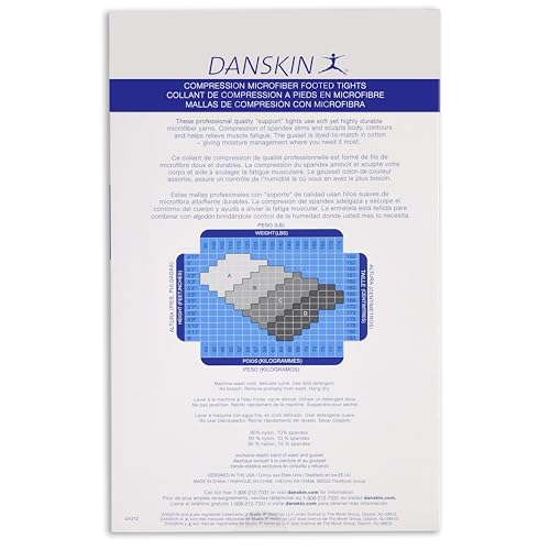 Image of Danskin Women's Compression Footed Tights