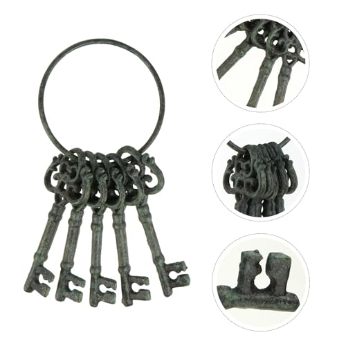 DASHUMIL Porte-clés Vintage en Fonte pour décorations pour la Maison et décoration de Jardin, Accessoires Photo, Style rétro – vue 8