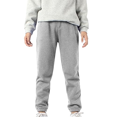 Toddler Boys Girls Long Pants with Pocket Autumn/Winter with Plush Straps Children's Casual Pants Sports Outfit for Boys4