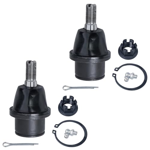 Image of Detroit Axle - 4WD Front Struts Ball Joints for Ford 2004-2008 F-150, 2006-2008 Lincoln Mark LT 2 Struts with Coil Spring 2 Lower Ball Joints 2007 Replacement Suspension Kit