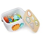 Amazon-Basics-Wooden-Shape-Sorter-and-Rainbow-Stacker-Classic-Toy-Set-Sorting-Play-For-Infants-Age-12M-Multicolor