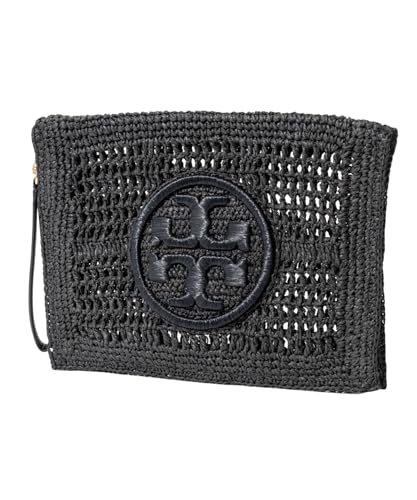 [トリーバーチ] ポーチ 155038 Ella Crochet Pouch エラ レディース Black [並行輸入品]