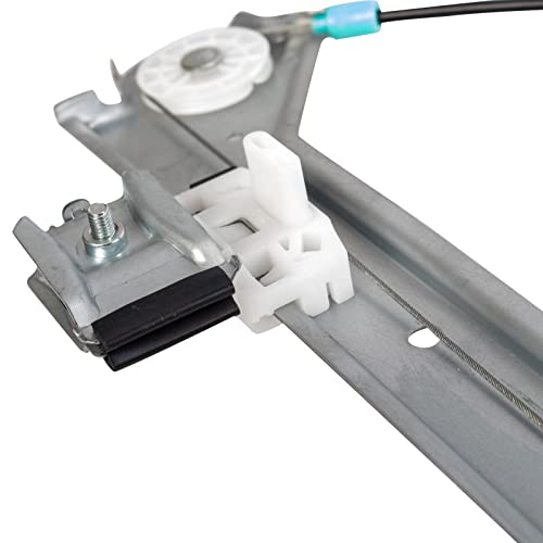 Image of TRQ Front Right Power Window Motor & Regulator Compatible with 14-19 Silverado GMC Sierra