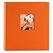 Produktbild goldbuch Fotoalbum mit Fensterausschnitt, Bella Vista, 30 x 31 cm, 60 weiße Seiten mit Pergamin-Trennblättern, Leinen, Orange, 27899