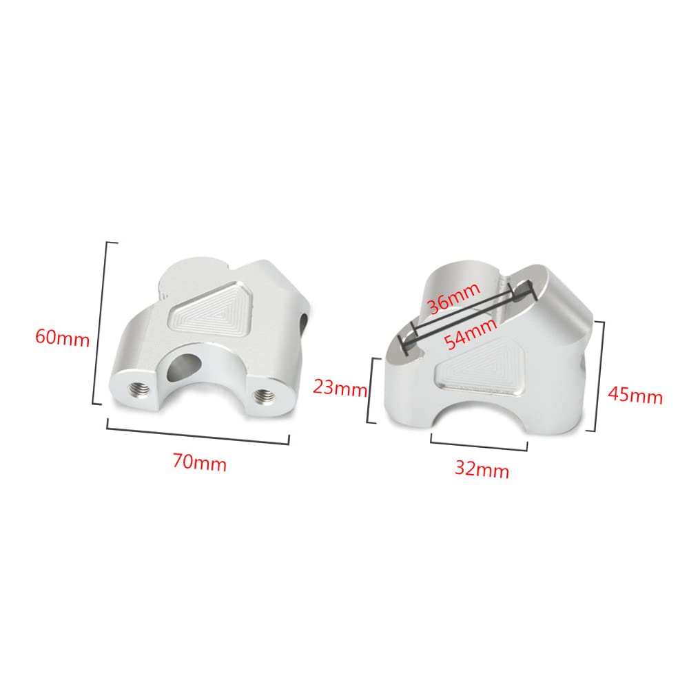Yctze Reemplazo del Elevador de Soporte del Manillar del Hematero del Manillar para R1200GS LC R1200GS Adventure R 1200GS Rallye R 1200 GS R1250GS 1G13 K50