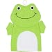 Terry Cloth Bath Puppet / Wash Cloth / Bathmitt / Bath Mitt / Green (Frog)