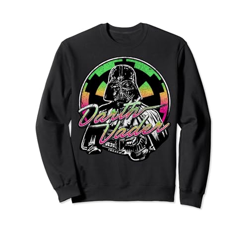 Sweatshirt Star Wars Dark Vador portrait et logo Empire pour fan de science-fiction
