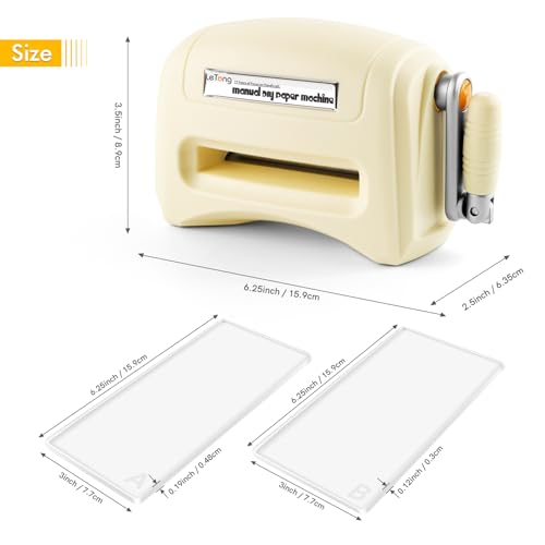 Mini Manual Die Cutting and Embossing Machine for DIY,Hand Embossing Machine for DIY Die Cutting Embossing Paper Card Craft Scrapbooking Dies Cutter Photo Album Decorative Craft Scrapbooking Supplies