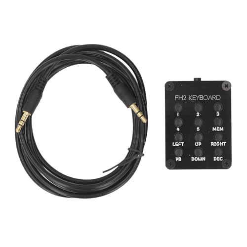 Garosa Télécommande à Clavier Externe pour Radio Amateur FT-891 FT-991A FT-DX3000 FTDX-9000 avec Mémoire de Concours Vocal VFO Réglable Prise Jack 3,5 Mm Stockage CW