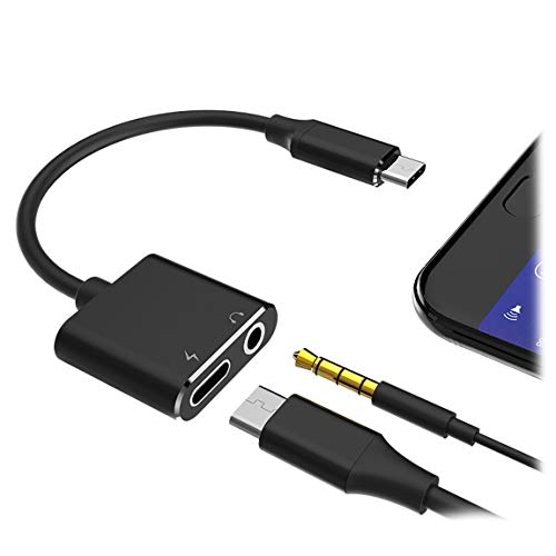 Ulyris Type C to 3.5MM CzϊA_v^ 2-in-1 [d+I[fBIo y ʘb ʒ߉\ DAC`bv USB C PD3.0}[d Type C to 3.5MM CzϊA_v^
