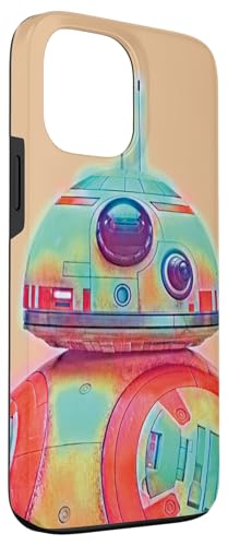 Coque iPhone 13 Pro Max Star Wars BB-8 rigide protection boîtier antichoc couleur pêche - 3
