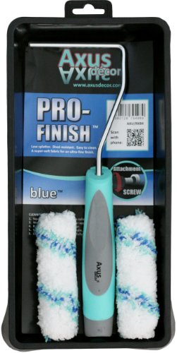 Axus Décor Pro-Finsih Kit mini-rouleau Bleu Cover