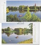 RFA (BR.Allemagne) Prophila Collection BRD (BR.Allemagne) 3405-3406 (édition complète) édition autocollante estampillée 2018 Panoramas – Dessau-Wörlitz (timbres pour collectionneurs) Paysages