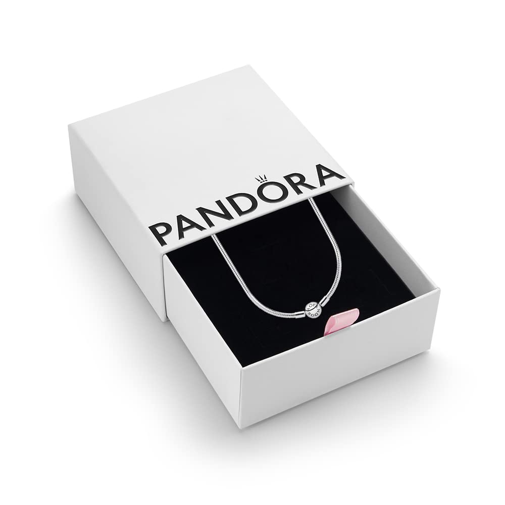 PANDORAMoments Women's Sterling Silver Necklace, 50cm, With Gift Box
