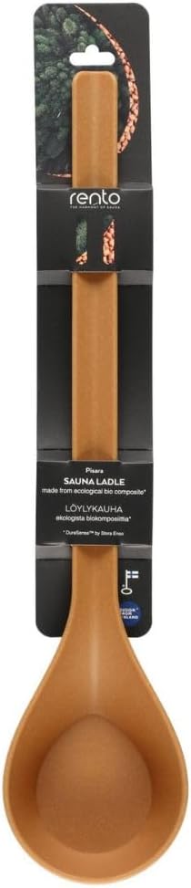Rento Pisara Sauna Ladle, Sauna Ladle, Recyclable Biocomposite (Black)