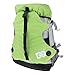 Duiaynke Roller Inline Skates Backpack Skating Shoes Boots Storage Bag for Helmet,Knee Elbow and Wrist Protection Pads (Green)