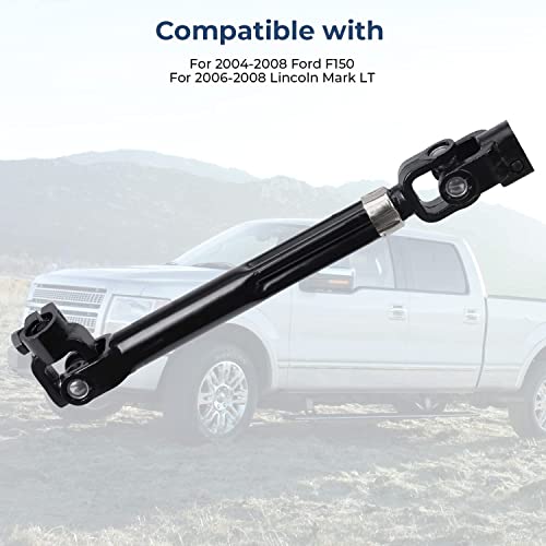 Steering Shaft Compatible With 2004 2005 2006 2007 2008 F150 Lower Intermediate Steering Column Coupler Universal Rag U-Joint Coupler,425-361 #TOP2