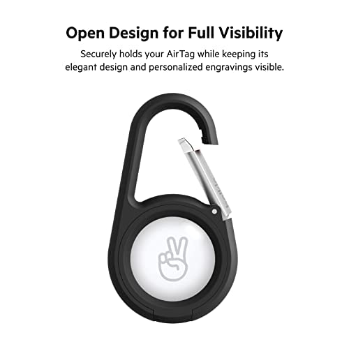 Belkin Anneau de protection avec mousqueton protection pour AirTag accessoire résistant aux rayures pour Téléphone cellulaire Cas - vue 6