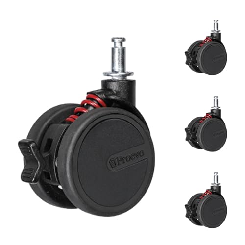 [Proevo] �X�[�c�P�[�X �L���X�^�[ �����p �H��s�v EASY CASTER 4�Z�b�g ���{��� Japan Quality �J�X�^�}�C�Y ���@�\ �É� 8�� �X�g�b�p�[ �T�X�y���V���� �����^�b�`���E �^�C�� DIY�Ή� (�ێ� / 55mm 