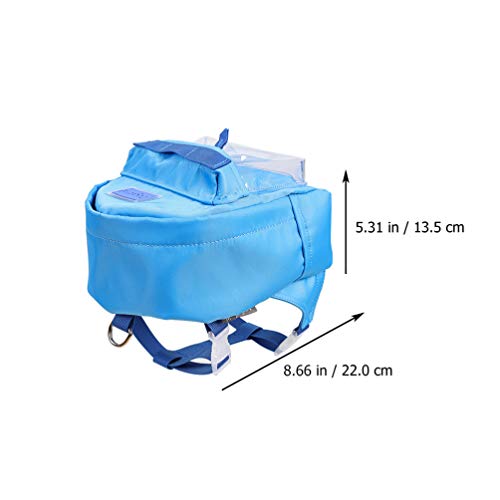 Mochila Balacoo Pet TPE impermeável de tecido de nylon para cães para viagens ao ar livre, animais d