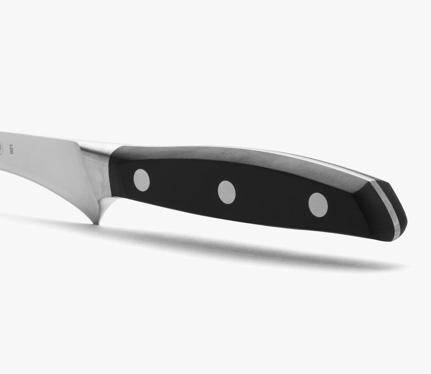 Arcos Coltello da Taglio in Acciaio Inossidabile per Jamón e Carne – Manico Ergonomico in Poliossimetilene, Lama da 250 mm – Nero, Serie Manhattan