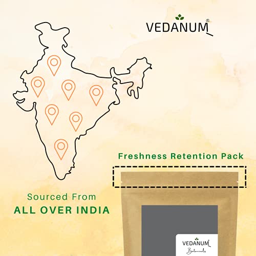 Image of Vedanum Premium Natural Himalayan Rose Petals with Vitamic C for Skin Care, Cosmetics, Handmade Soap Making, and Sugar Scrub - 50 Gm