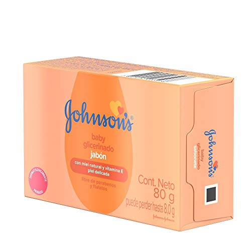Johnson's Baby Sabonete De Glicerina Em Barra, 80g