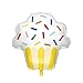 Giant Cupcake Foil Balloon - 1 Pc
