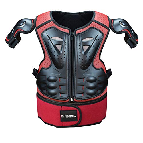 image for Takuey Kids Motorcycle Armor Suit Protective Gear Chest Spine Back Pro