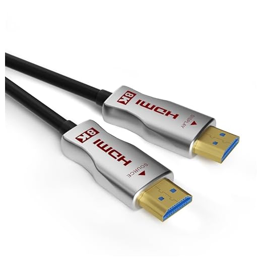MavisLink Cabo de fibra óptica 8K HDMI 2.1 15 m 48 Gbps 8K 60Hz 4K 120Hz HDR/eARC/HDCP 2.3 Slim flexível adequado para RTX 3080 3090 Xbox Series X PS5 LG C9 Samsung Q90T TCL Sony