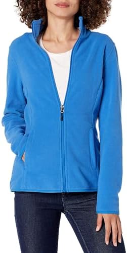 Amazon Essentials Damen Klassische Passform Polarfleece-Jacke mit Reißverschluss (Erhältlich in Übergrößen)