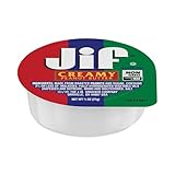 Jif Creamy Peanut Butter, 3/4 oz Plastic Portion Control Cup, 200 Count Case