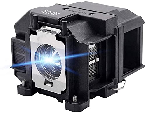 Decinat V13H010L67 Original Projector Lamp Replacement for EPSON ELPLP67 EB-C20X EB-C35X EB-C215S EB-C15S EB-S110 EB-X02 EB-W02 EB-W110 PowerLite 1221 with housing (Osram P-VIP Bulb Inside)