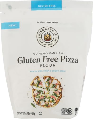 King Arthur 0071012075379 Gluten Free Pizza Flour: Crispy Neapolitan-Style Crust thumb #1