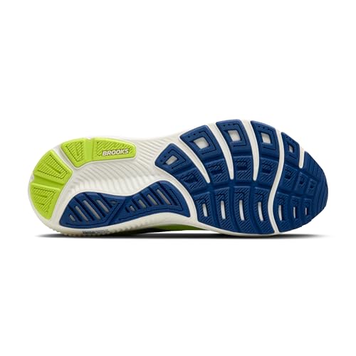 Brooks Brooks Men’s Ghost 17 Neutral Running Shoe - Acid Lime/Navy/White - 7 Medium