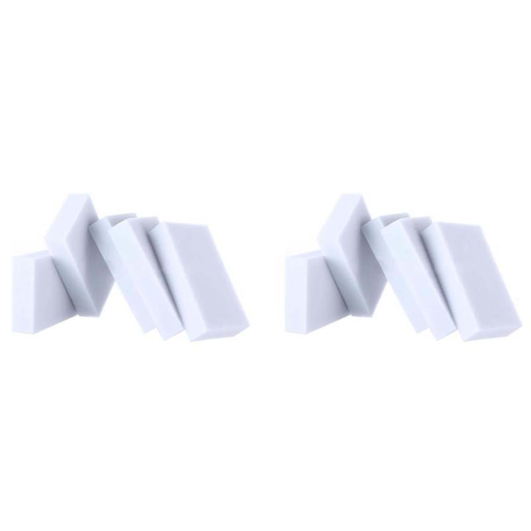 Hndhbfgrt 200pcs Eraser Melamine Foam Cleaner Magic Sponge Multi-Functional Soft White