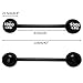 Gejoy Inflatable Dumbbell Inflatable Barbell Inflatable Dumbbell Prop Cosplay Party Decoration Party Photo Props Strongman Costume (3 Pieces)