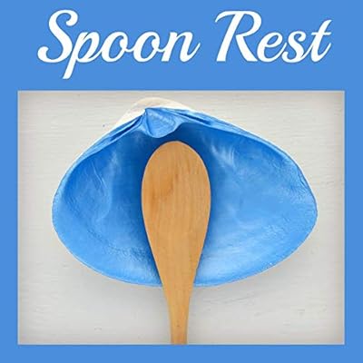 Salt Water Heals Everything Shell Dish - Soap Dish, Spoon Rest, Ring Holder, Jewelry Holders, Trinket Dishes, Catchall… 41Wfk52ANKL. SS400