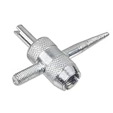Set of Two 4-in-1 Tire Valve Core Remover and Tools