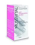 MUSSVITAL Essentials Base Endurecedor de Uñas, 14 ml, Queratina, Rosa Mosqueta, Calcio, Vitamina E, Proporciona una Resistencia Adicional Contra Posibles Roturas de Golpes